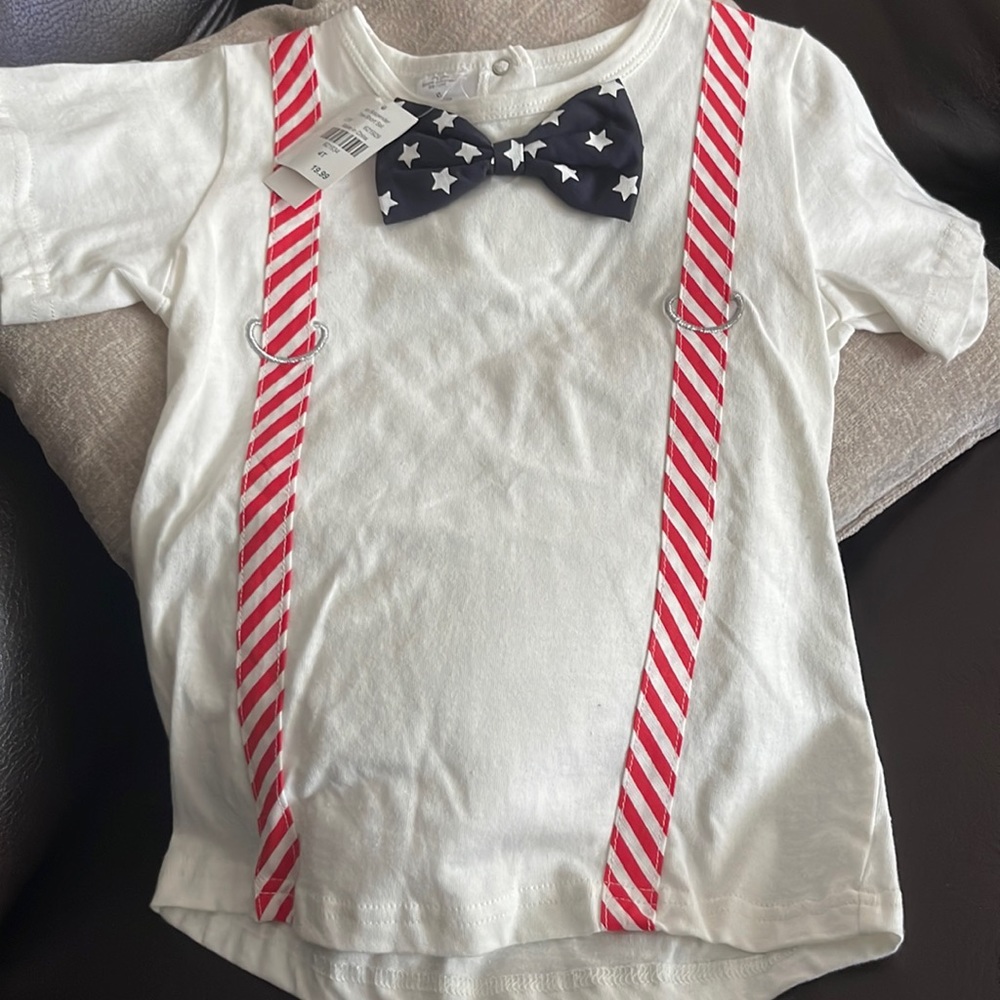 Nwt patriotic tee size 4t